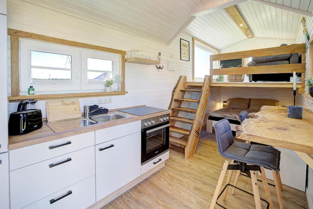 Tiny House Strandhaekster Westerdeichstrich Zewnętrze zdjęcie