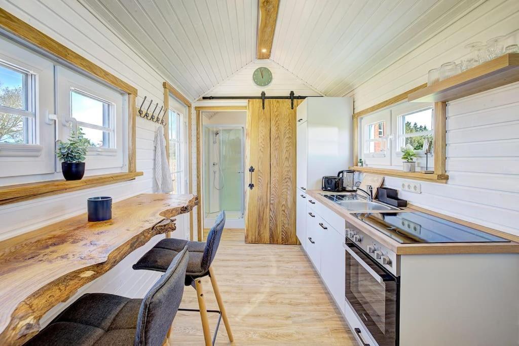 Tiny House Strandhaekster Westerdeichstrich Zewnętrze zdjęcie