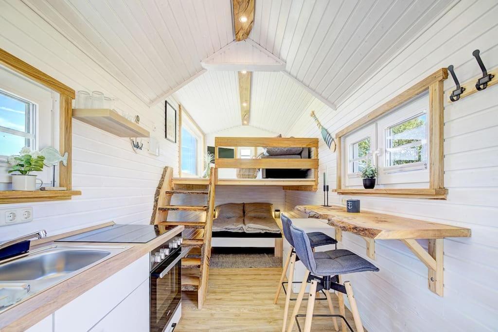 Tiny House Strandhaekster Westerdeichstrich Zewnętrze zdjęcie